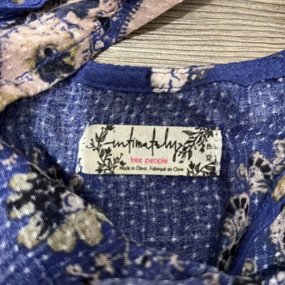 Free People Intimates Dobby Dot Slip Dress XS - Picture 4 of 10